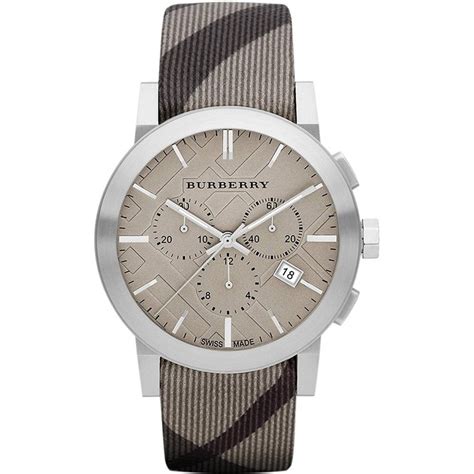 Burberry Mens Nova Check Chronograp